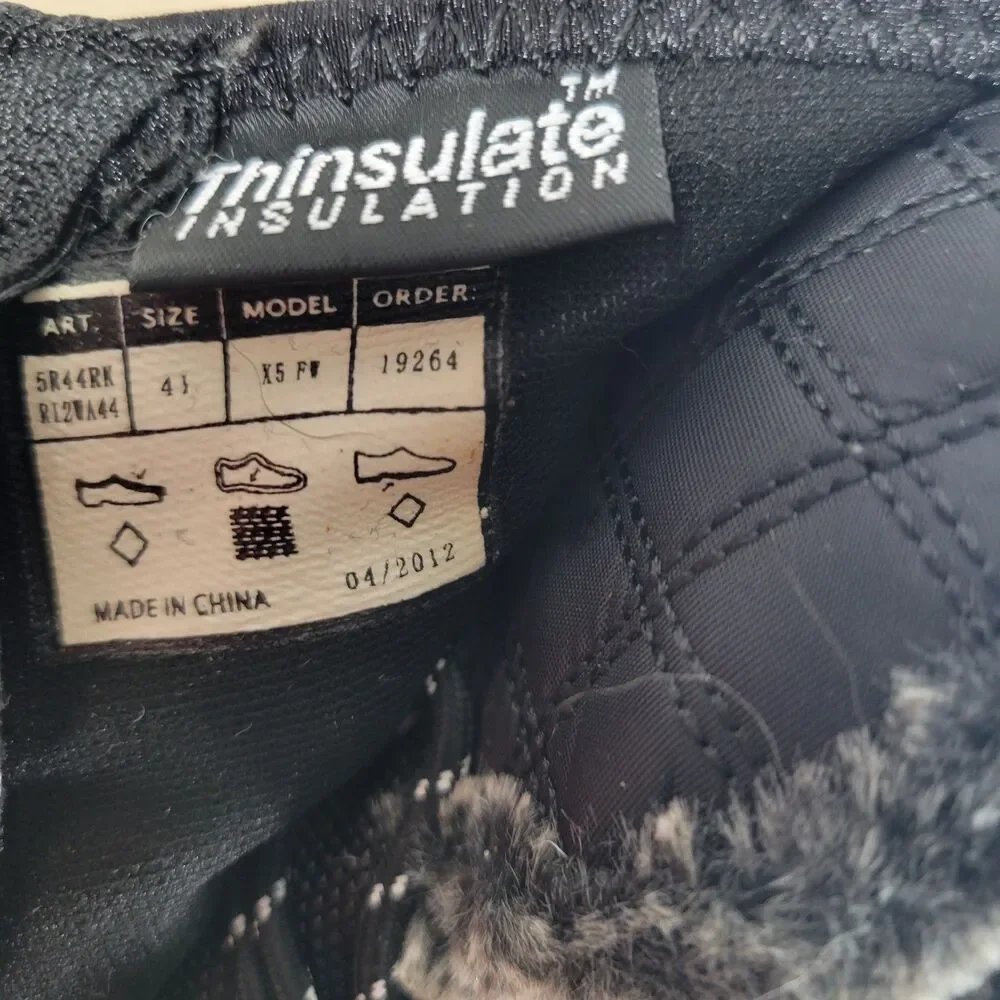 Rossignol X5 FW Cross Country Ski Boots Womens 41 EU /9 US Black Classic Shoes